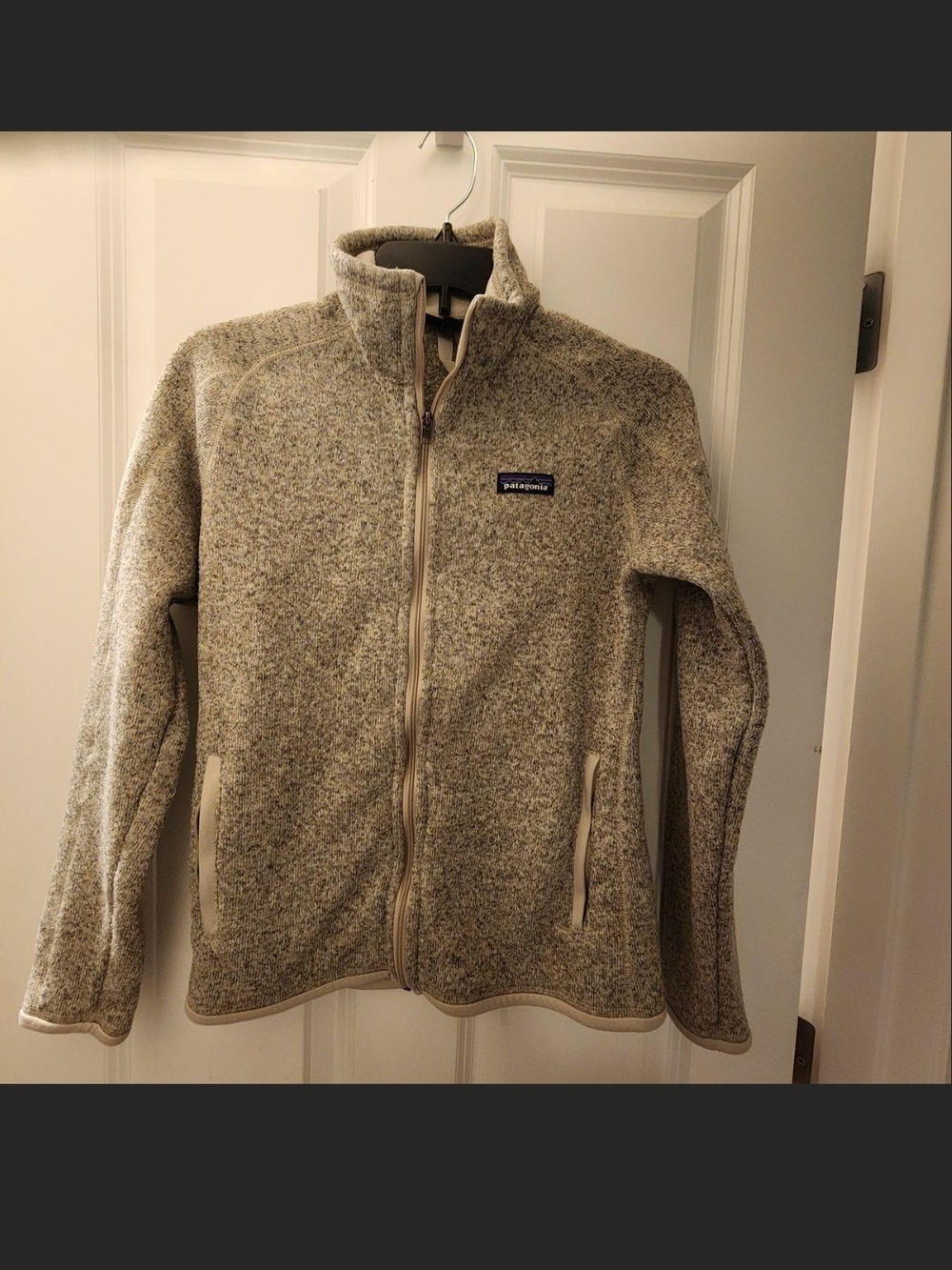 Patagonia Women's Beige Full-Zip Fleece Jacket